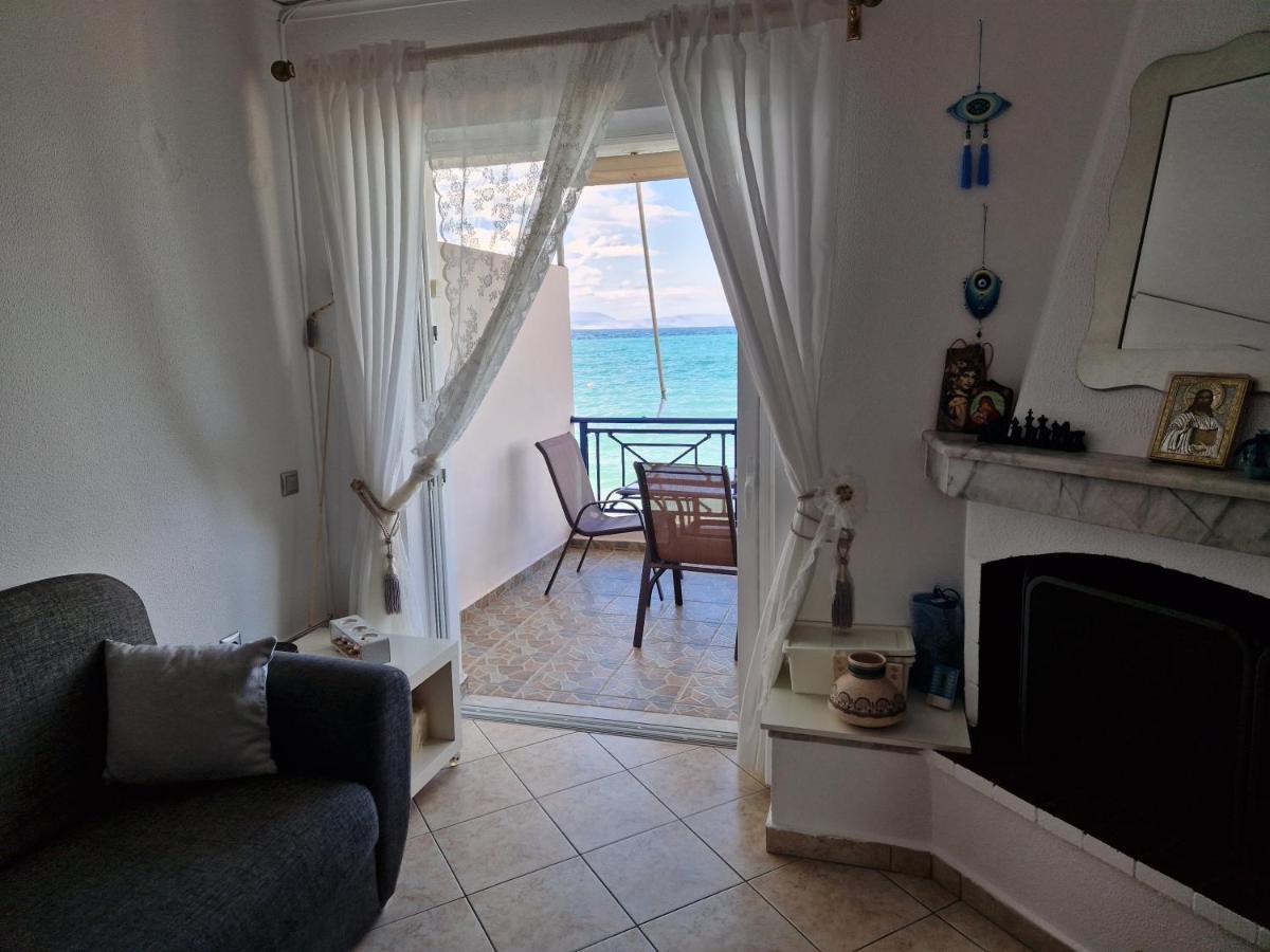 Korinthian Sea View Lejlighed Nerántza Eksteriør billede