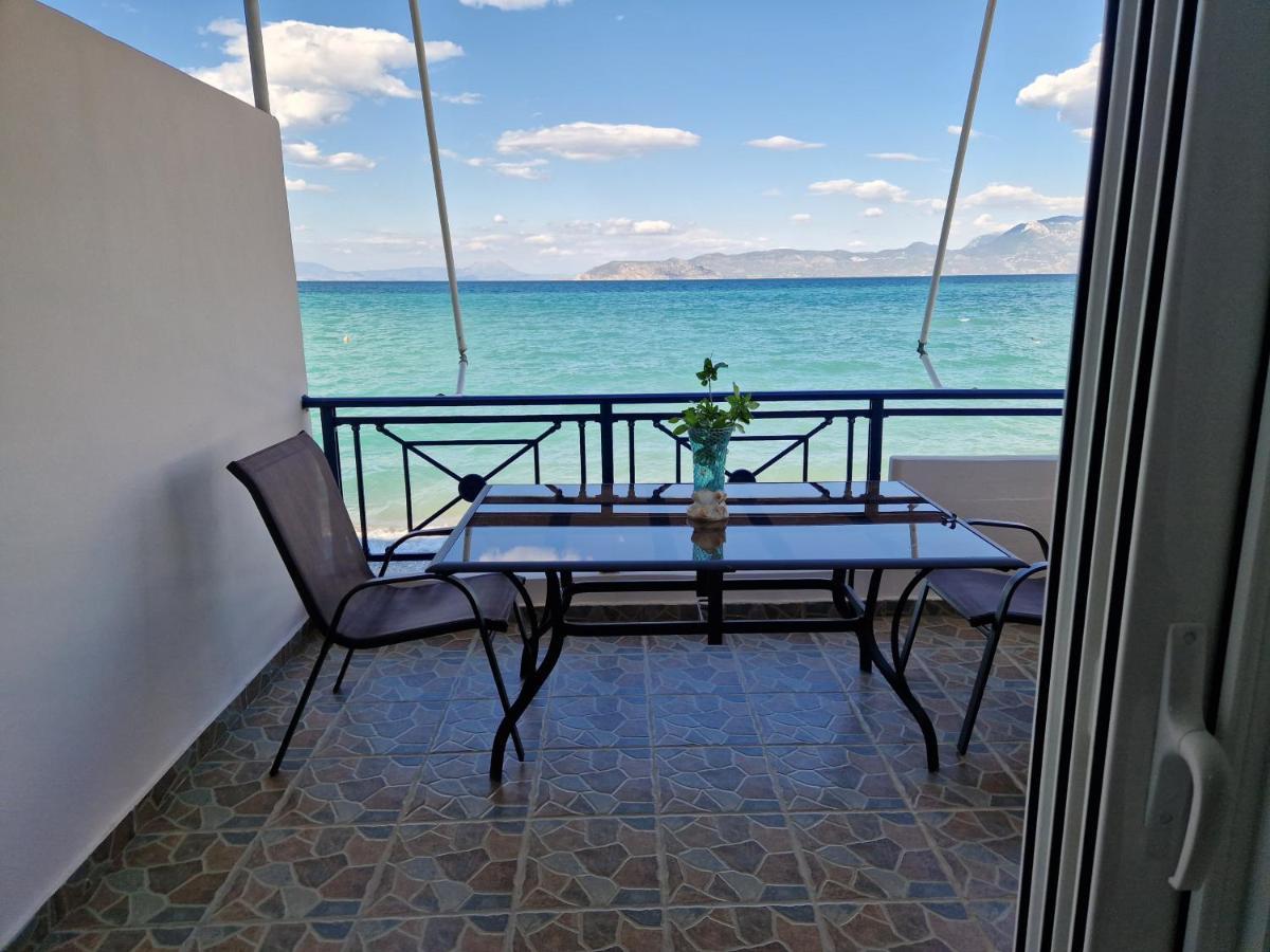 Korinthian Sea View Lejlighed Nerántza Eksteriør billede